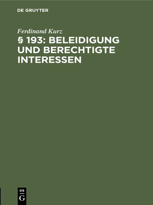 cover image of § 193